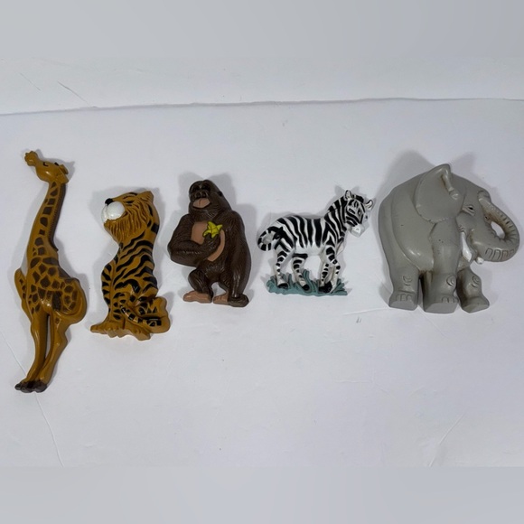 Burwood Products 3354-1 thru 5 Jungle Safari Zoo- giraffe, elephant & more .1 - Picture 7 of 9